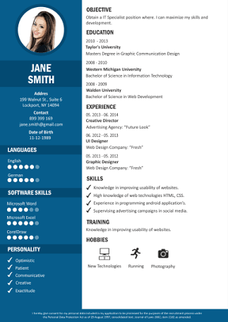 Make resume(cv) within 6-7 hours