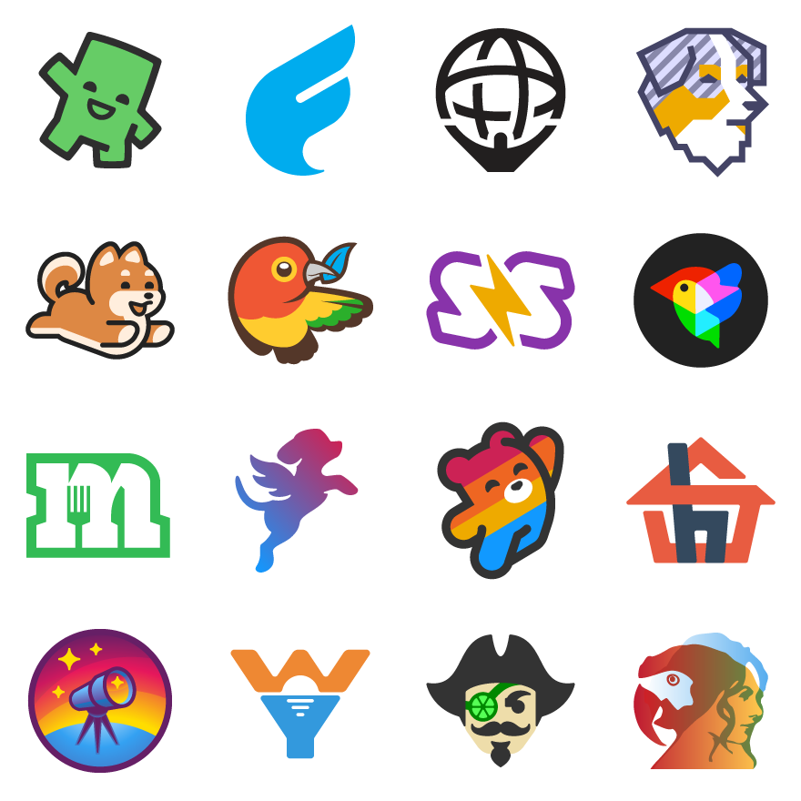 Unique and Modern Logo Branding Design with 100 Satisfied or Return 100