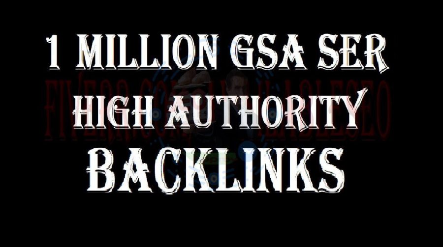 Create 1M Gsa, Ser, Seo Backlinks For Any Site Or URL
