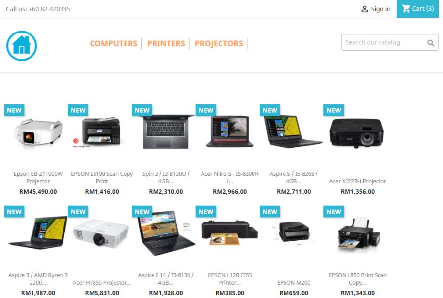 Great looks Prestashop 1.7.4.2 classic template improvement - better than expensive template