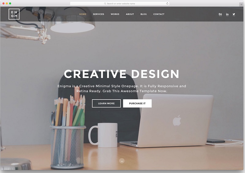 I want to create a responsive webdesign with html/css only for you 