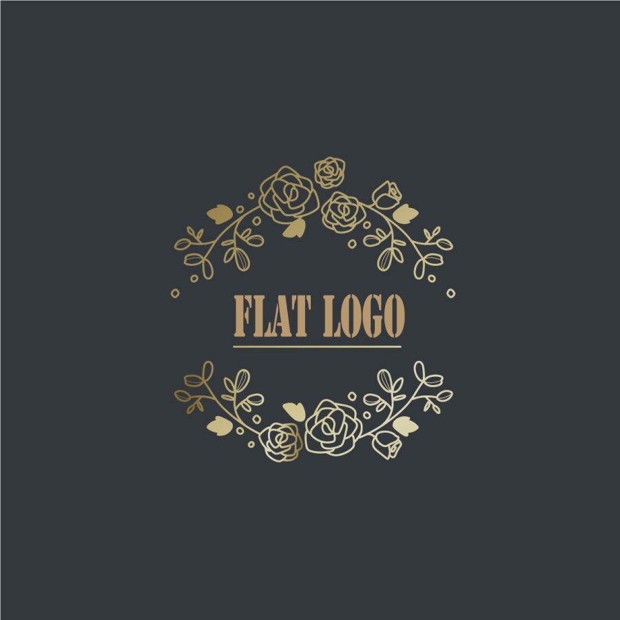 design the fast modern flat minimalist logo and business cards
