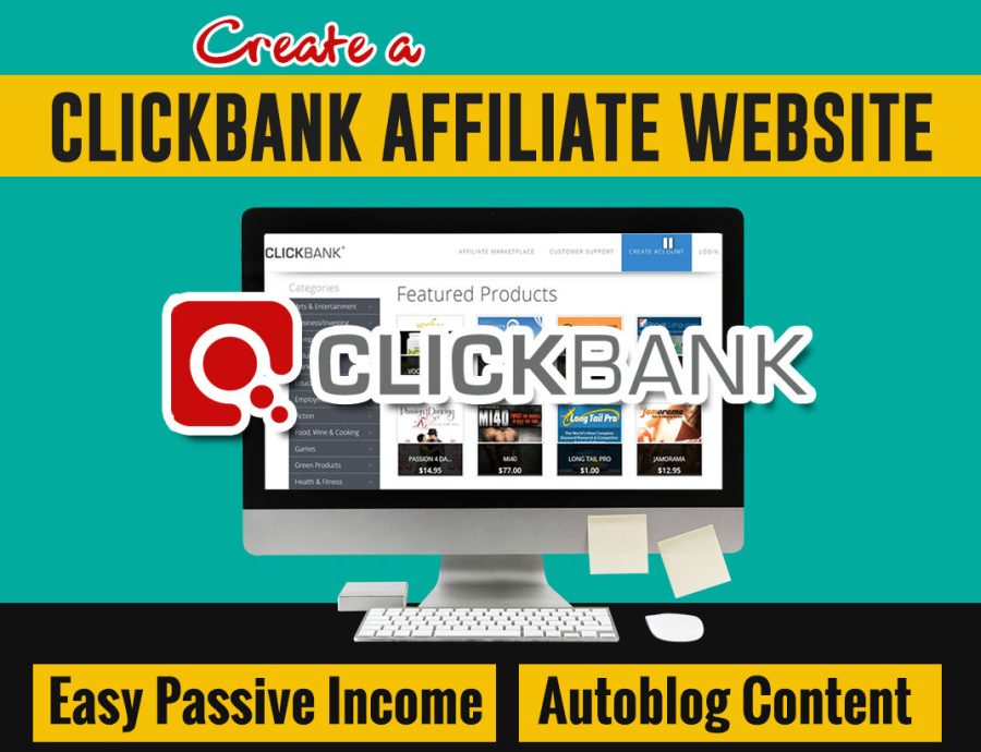 build clickbank affiliate website 