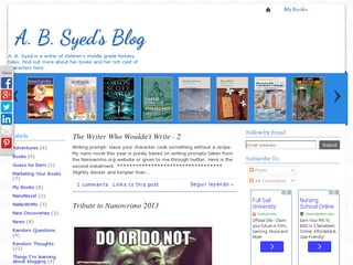 AB Syed Author