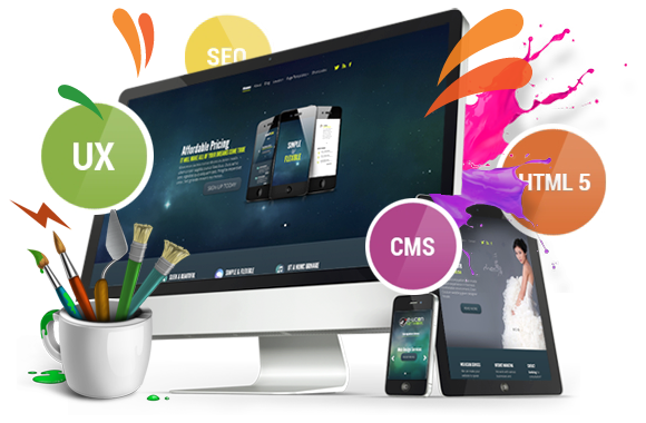 Design And Develop Fully Responsive Website With Free Hosting