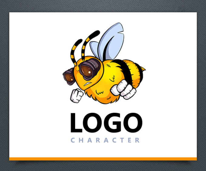design a cartoon mascot logo character