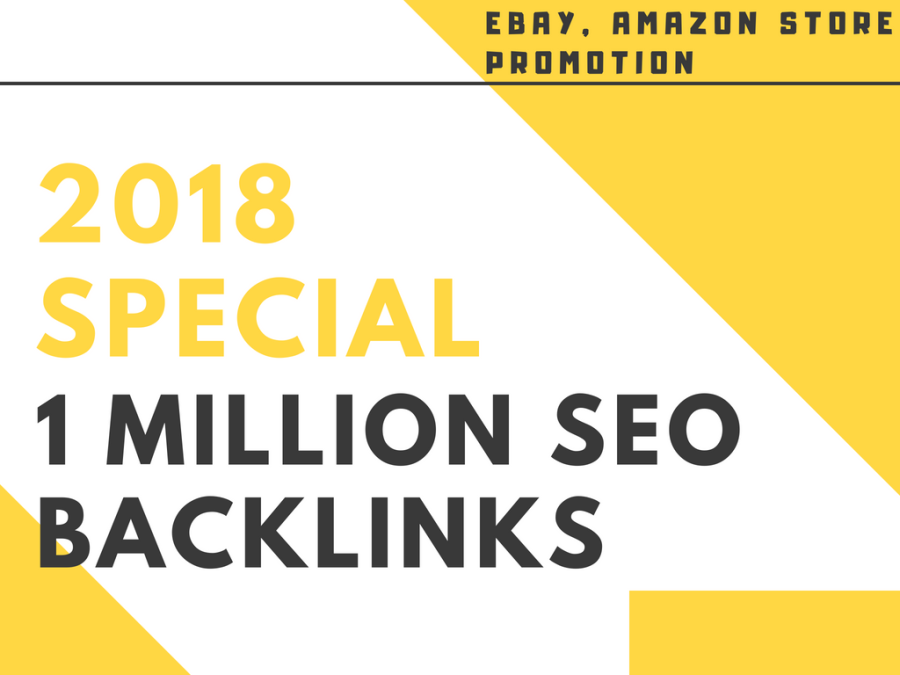  do 10,000,00 SEO backlinks for ebay, amazon store promotion for better sales 