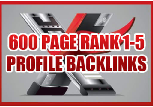 create 600 high page rank profile backlinks 