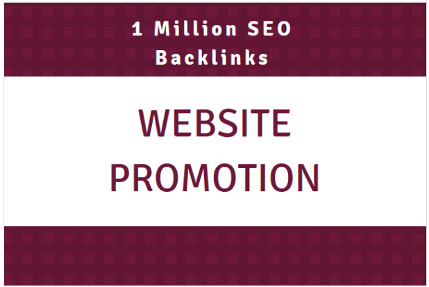 make 1 million authority backlinks for website promotion 