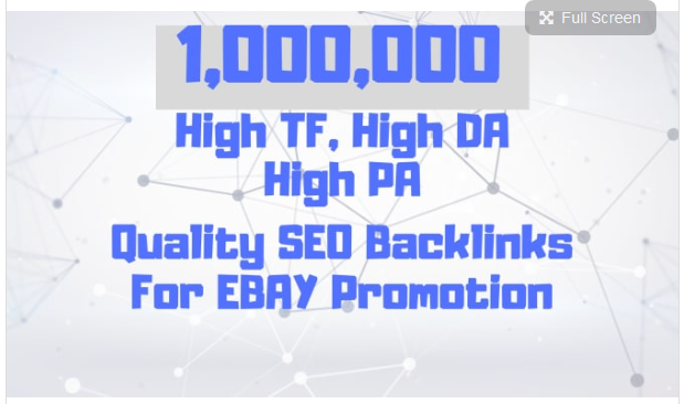 provide you ebay promotion by doing its off page SEO 