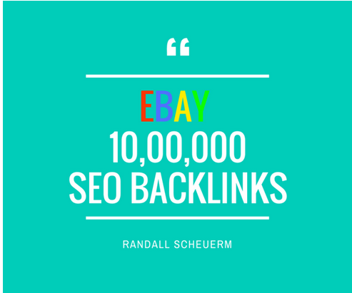 Make 10,00,000 GSA, SER, SEO backlinks for ebay sales fba and listings