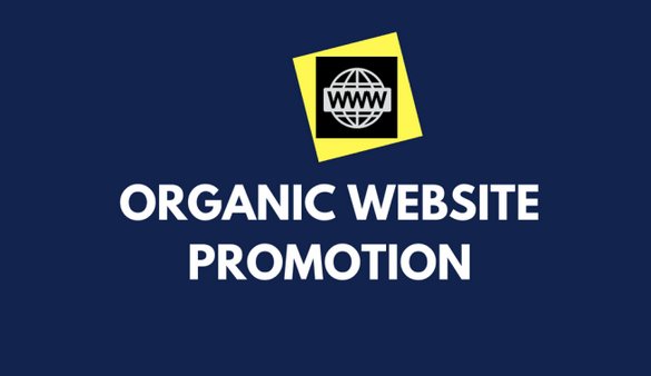 do organic promotion for your website 