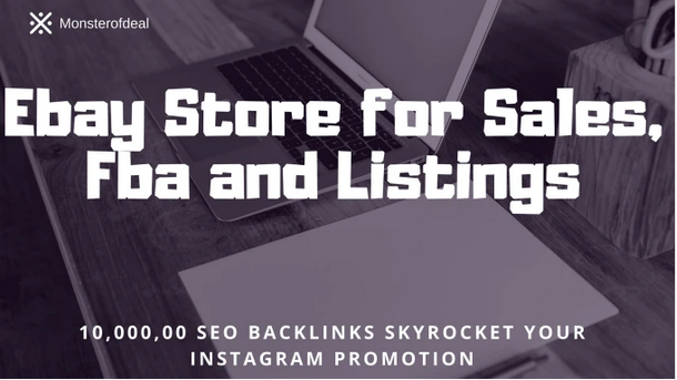 Promote your ebay store for sales, fba and listings