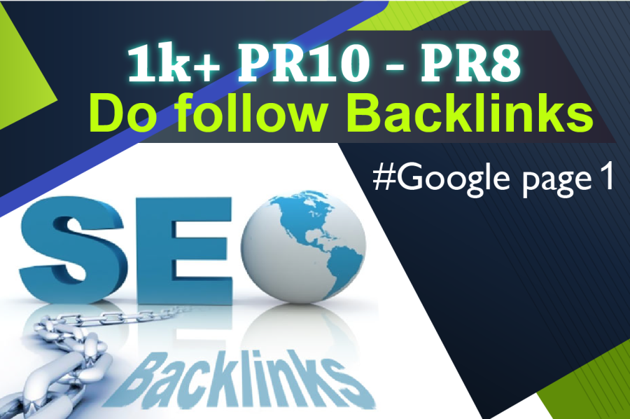 Backlinks for Ranking on google first page 