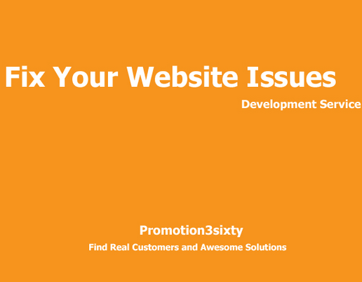  fix your website issues for error, cms customization and theme setup