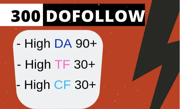 create 300 dofollow backlinks for website seo ranking 