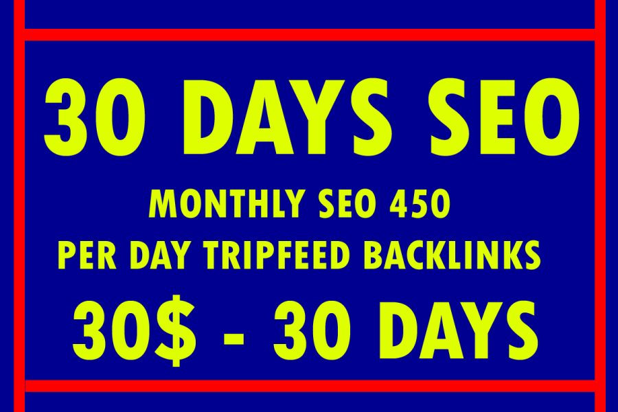 30 Days SEO Pakages With 500 Manual Backlinks