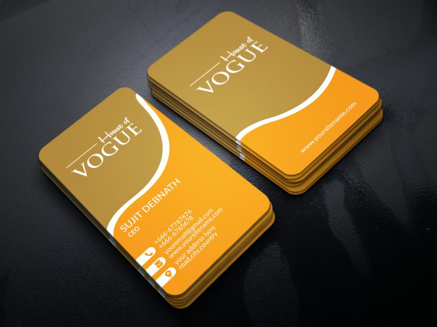 Design a Stunning double side Business Cards  Within 5 Hours 