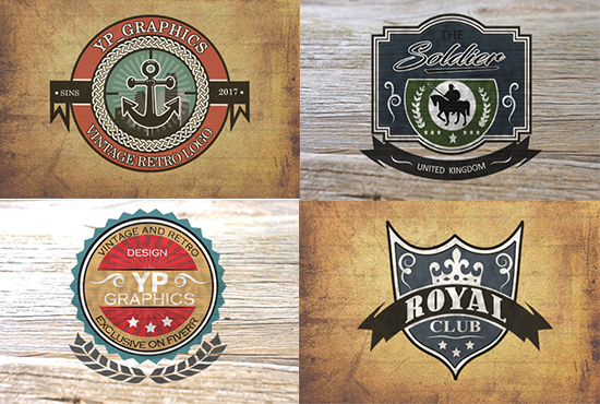  Design Vintage And Retro Logo 