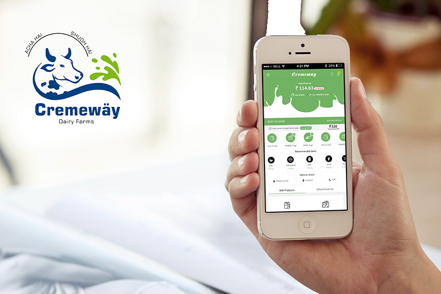 Mobile App for Milk Delivery