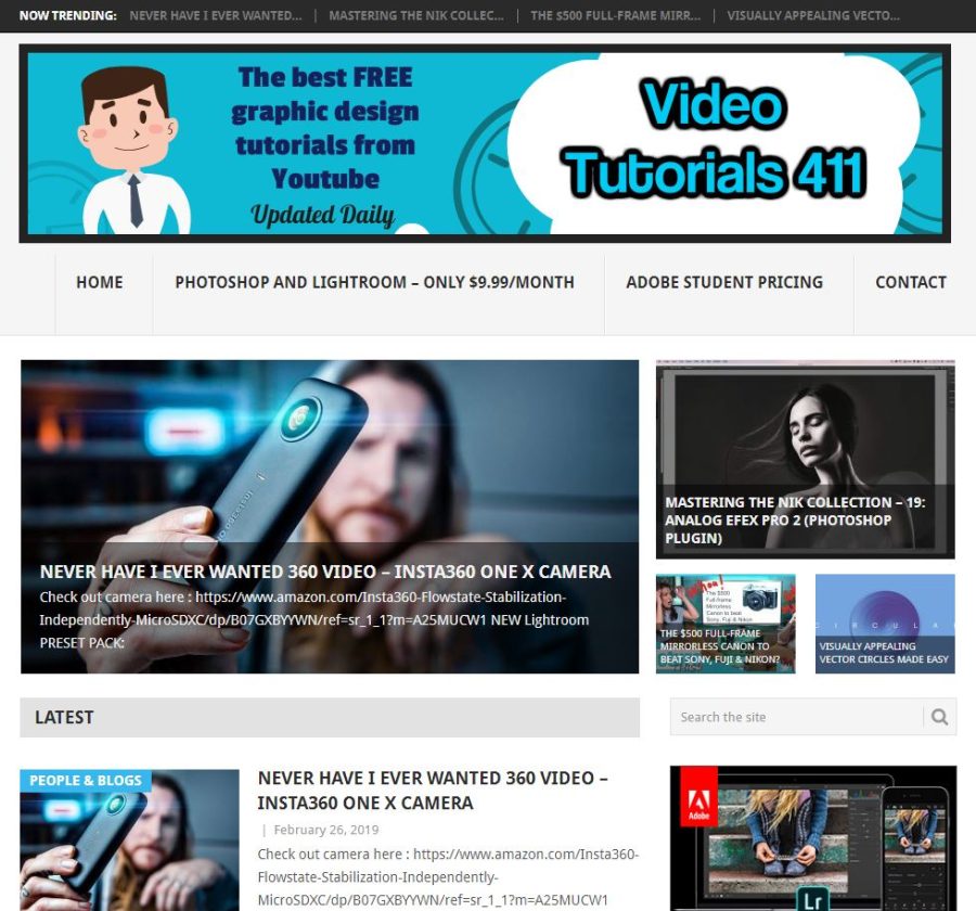Share your Graphic Design Tutorial on VideoTutorials411.com