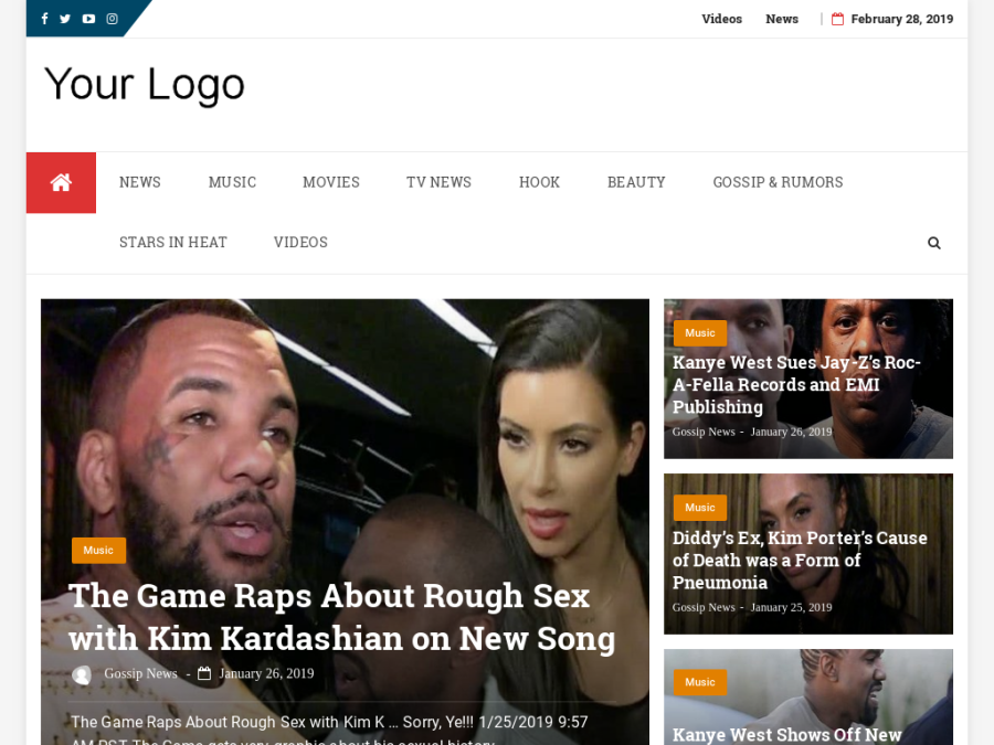 Automated Gossip Entertainment News Website