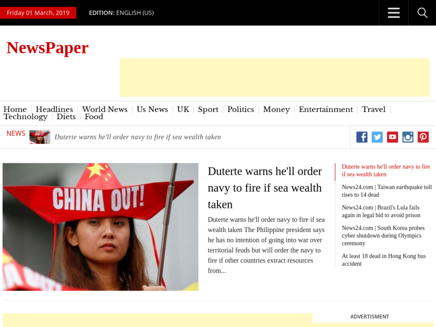 100% Automated NewsPaper Website AutoPilot