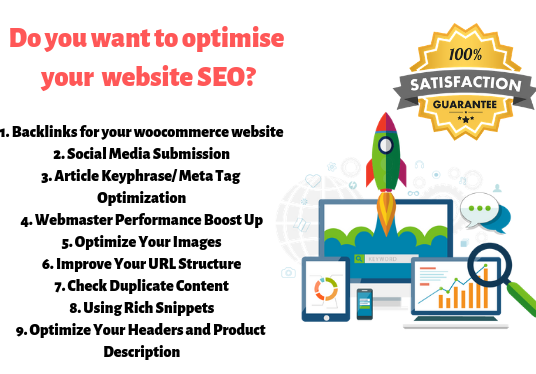 I can do wordpress yoast SEO optimization with free backlinks