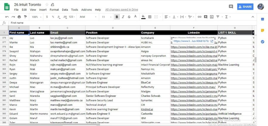 Data Sourcing, Data Scraping, Data Mining, Web Research, Lead Generation