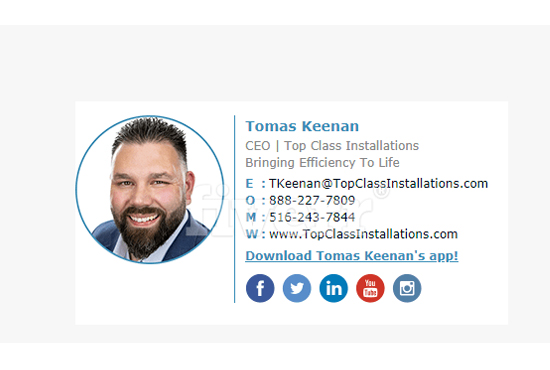Create Professional Clickable Email Signature