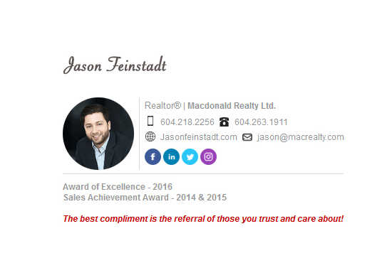 Create Professional Clickable Email Signature