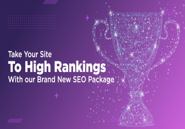 Take your Website to top ranking with our Brand New Mega SEO Package - Secure and Updated.