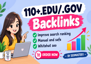 110 Authority EDU SEO Backlinks Mixed Profile & Blog Comment Pack