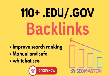 110 Authority EDU SEO Backlinks Mixed Profile & Blog Comment Pack