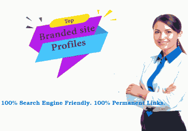 100+ DR 90+ Whitehat Branded Profile Backlinks -Monthly Subscription. lncrease Google Ranking
