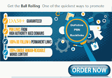 500+ DoFollow DA 50+ Homepage PBN Backlinks Well Indexed website within 24 hrs