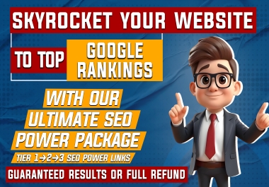 2026 Updated Manual SEO Package - Multi-Tier Proven Backlink Strategy for Rankings,  Traffic & DA/TF