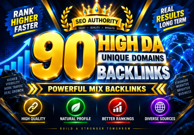 Build 90 PREMIUM SEO PACKAGE Indexed High Quality Backlinks