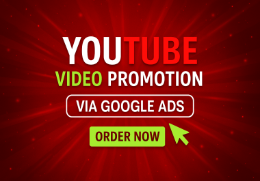 YouTube video Audience through Google ads Promotion