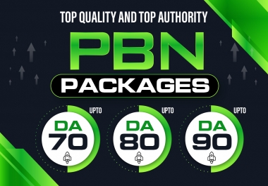 Build 5 Home Page Posts DA 90 Plus PBN Links