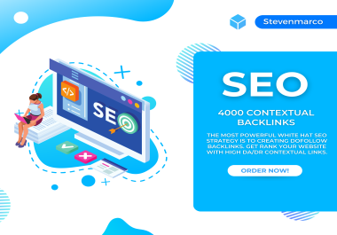 I will do contextual dofollow white hat high da seo backlinks for google ranking