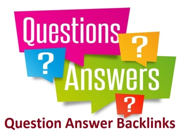 50+ Question and Answer Backlinks