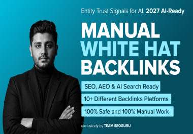50 Manual Whitehat Authority Foundation Backlinks