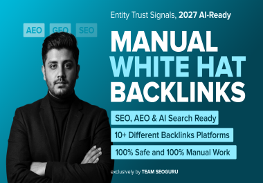 50 Manual Whitehat Authority Foundation Backlinks