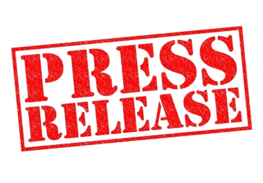 PRESS RELEASE with backlinks in most popular sites in world