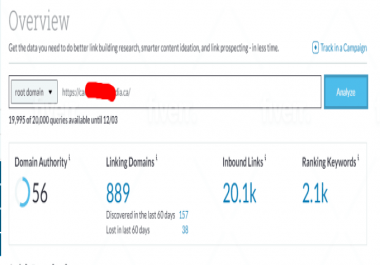 I will increase domain authority of your site DA50+ in 20 Days