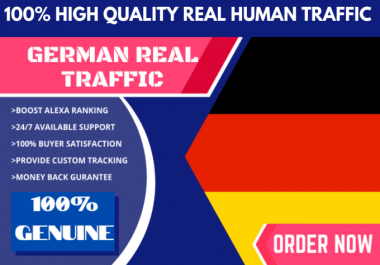 12000 REAL Unique German Website traffic visitors