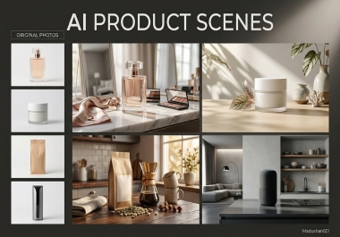 I Will Create Professional AI Product Images and Lifestyle Scenes