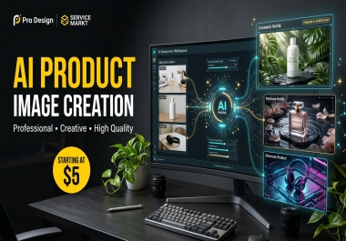 I Will Turn Your Product Photo Into a Creative Marketing Scene
