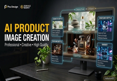 I Will Create Custom AI Product Scenes From Your Product Photo